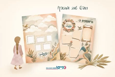 הדמיה עלון מטמונים לשיתוף הבית בחוויות 2